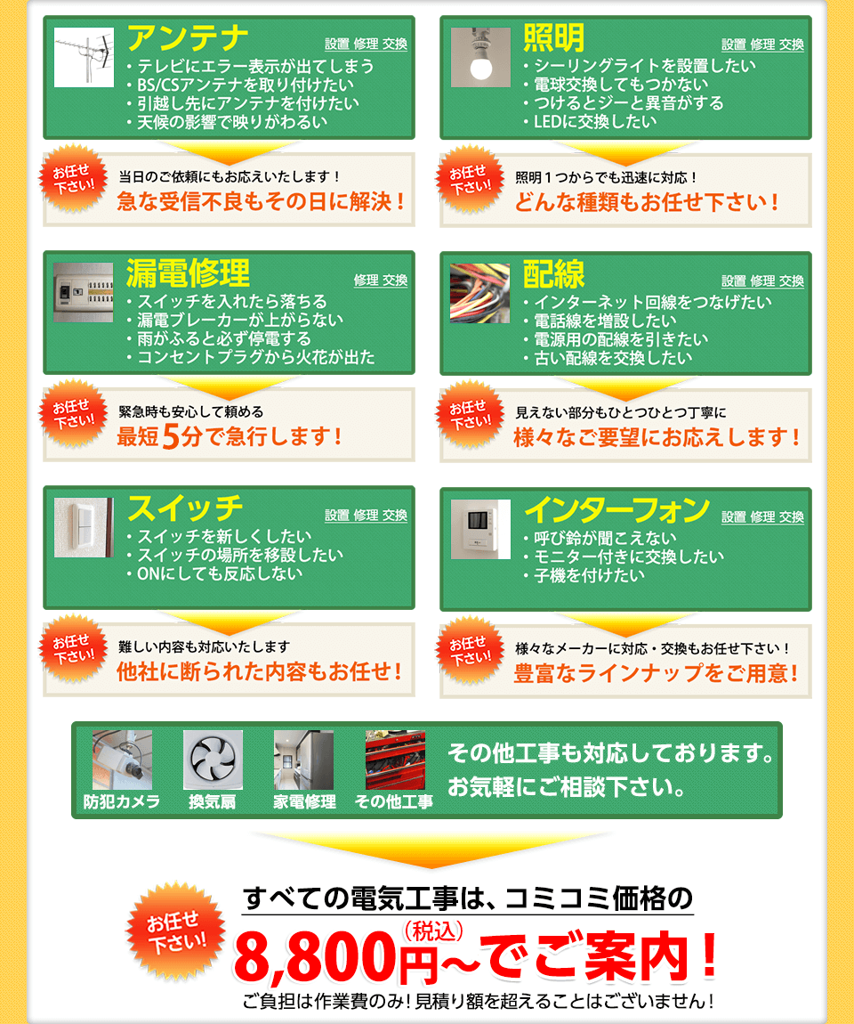 サービス一覧